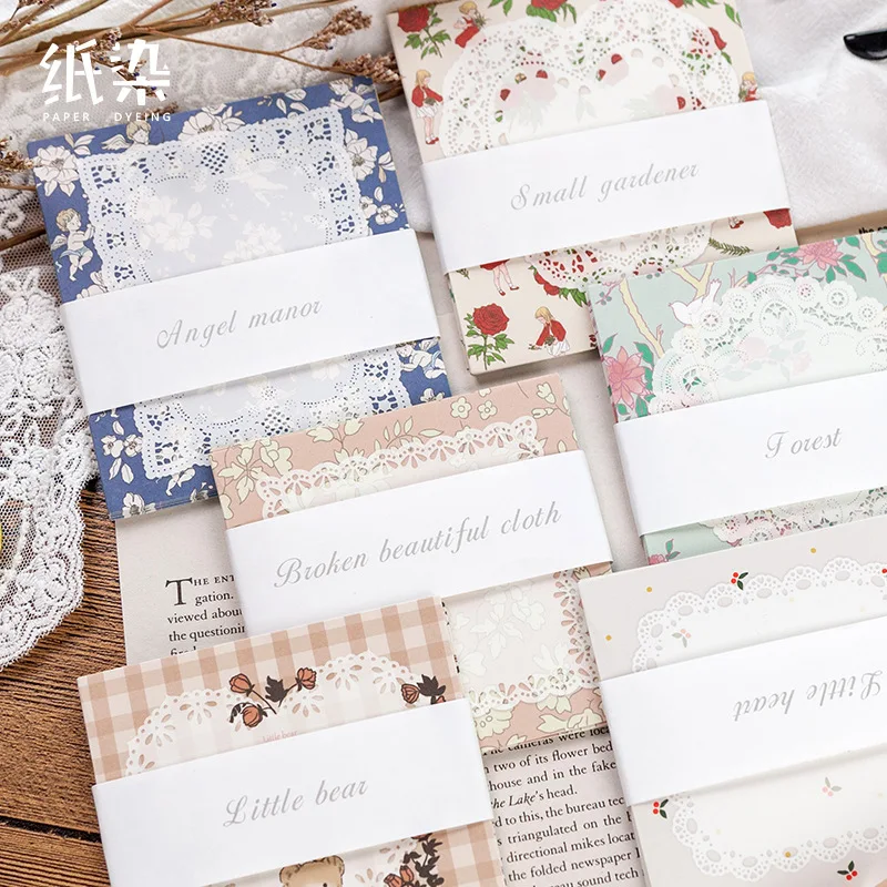 Симпатичный Kawaii блокнот для записей серия постельное время клейкая бумага