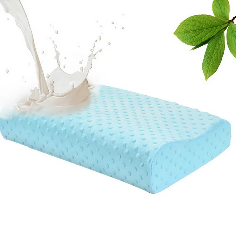 Ортопедическая подушка из пены с эффектом памяти латексная для шеи мягкая