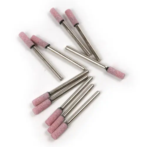 Цилиндрический керамический точечный шлифовальный камень насадка для дрели Dremel