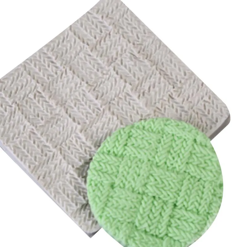 Европейский узор шерстяной тисненые украшения сахарные фигурки для выпечки