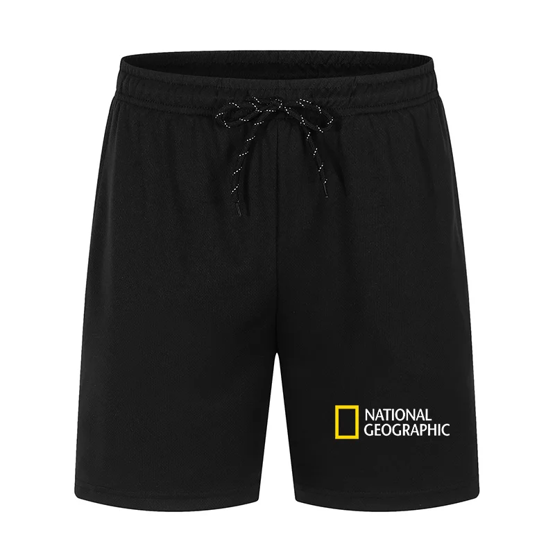 

2021 New National Geographic Magazine Summer Cool Hot Sale Breathable Casual Sports Men's Shorts Beach Comfortable Shorts