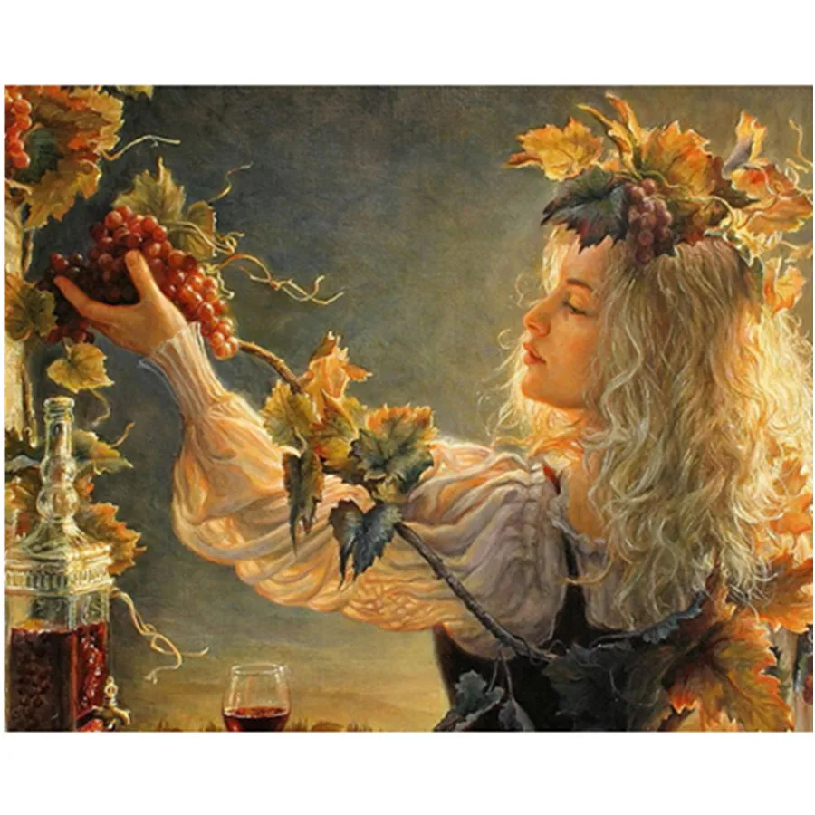 

5D DIY Diamond Painting Fairy Goddess Girls Diamond Embroidery Accessories Home Decor Bedroom Cross Stitch Girls Handcraft Gifts