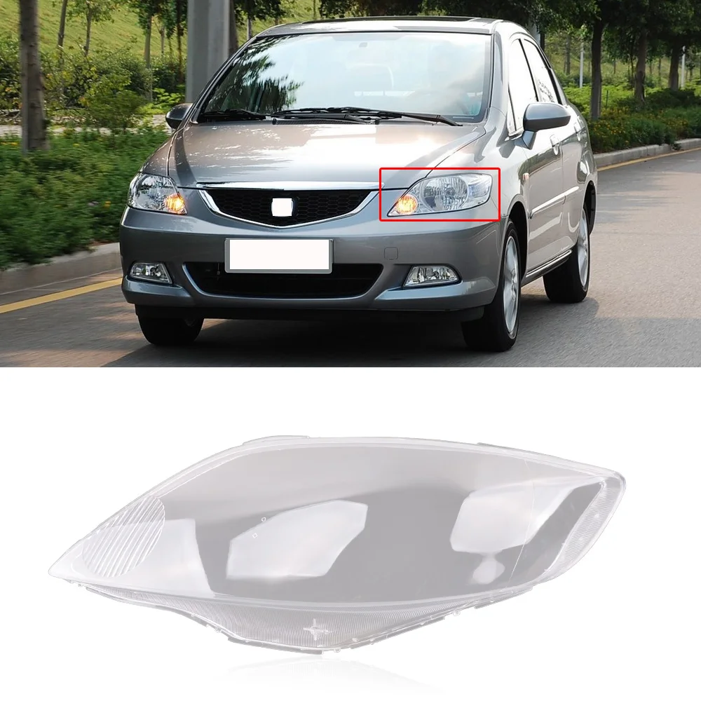 Крышка QX 1 шт. для передней фары Honda City 2006 2007 2008 чехол лампа абажур