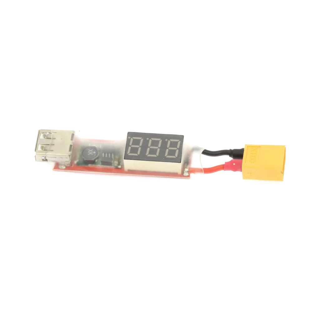 Дисплей 2 S 6 Lipo naar USB зарядное устройство конвертер Met T/XT60 разъем voor литиевая