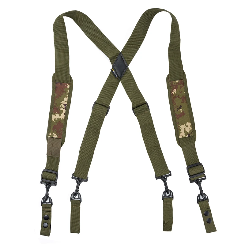 Подтяжки для взрослых камуфляжные подтяжки обеспечения готовности к войнам