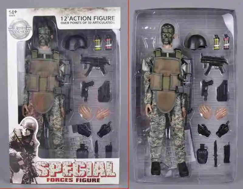 Модель военного боевого солдата 12 дюймов 1/6 солдат джунглей ACU NB02A экшн фигурка