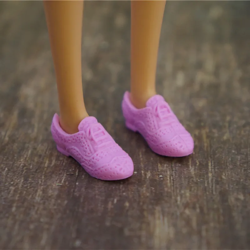 Модная обувь для куклы Барби, 1/6, bjd, 1 пара обуви, boneca zapatos lalka для Барби, принцесса, детские пластиковые аксессуары - Цвет: 1 pair G