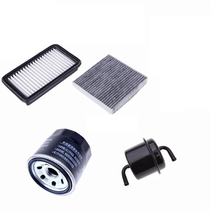 

set filters used for Suzuki SX4 1.6 Four filter OEM: 13780-79J00 95860-63J10-000 15403-77J00 15208-53J00