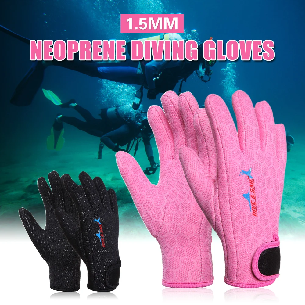 Lixada 1 5 мм неопреновые перчатки для дайвинга подводного плавания серфинга