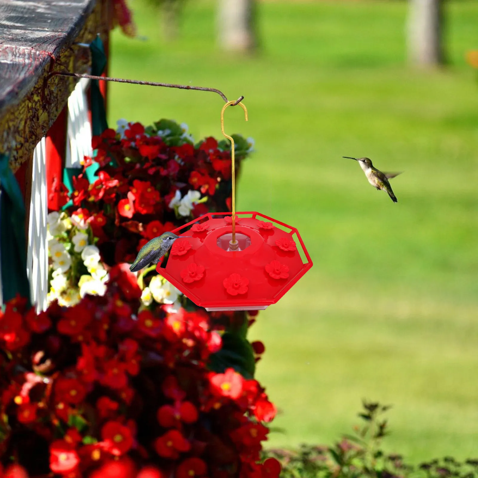 

40@ Hummingbird Feeder - Easy To Clean,hummingbird Feeders,for Outdoor Hanging Outdoor Balcony Yard Garden Decoration