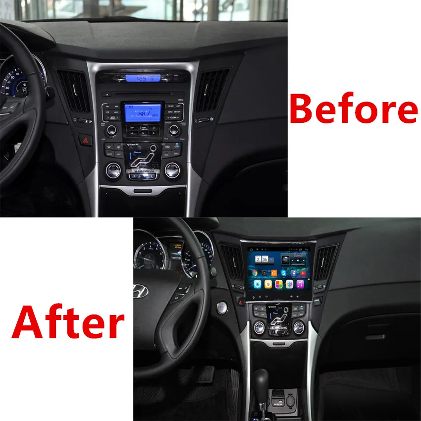 ZOHANAVI 10 2 дюймов Android автомобильный dvd GPS навигации для Hyundai Sonata YF I40 I45 I50 2011 2012 2013 2014