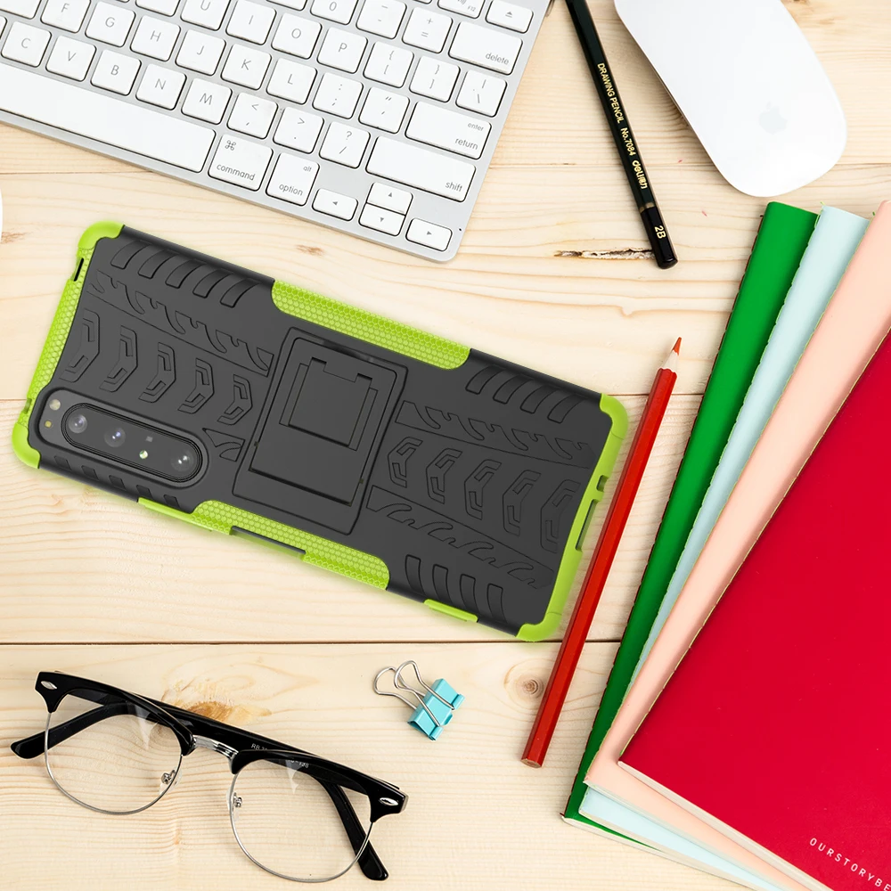 

For Sony Xperia 1 II Case Cover Anti-knock Heavy Duty Armor Back Cover Sony 1 II Silicone Phone Bumper Case For Sony Xperia 1 II