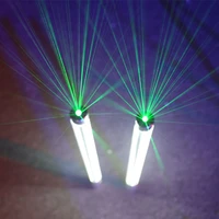 60cm lengthened bar flashing stick with green laser light led champagne flash stick strobe baton for nightclub dance stick ktv