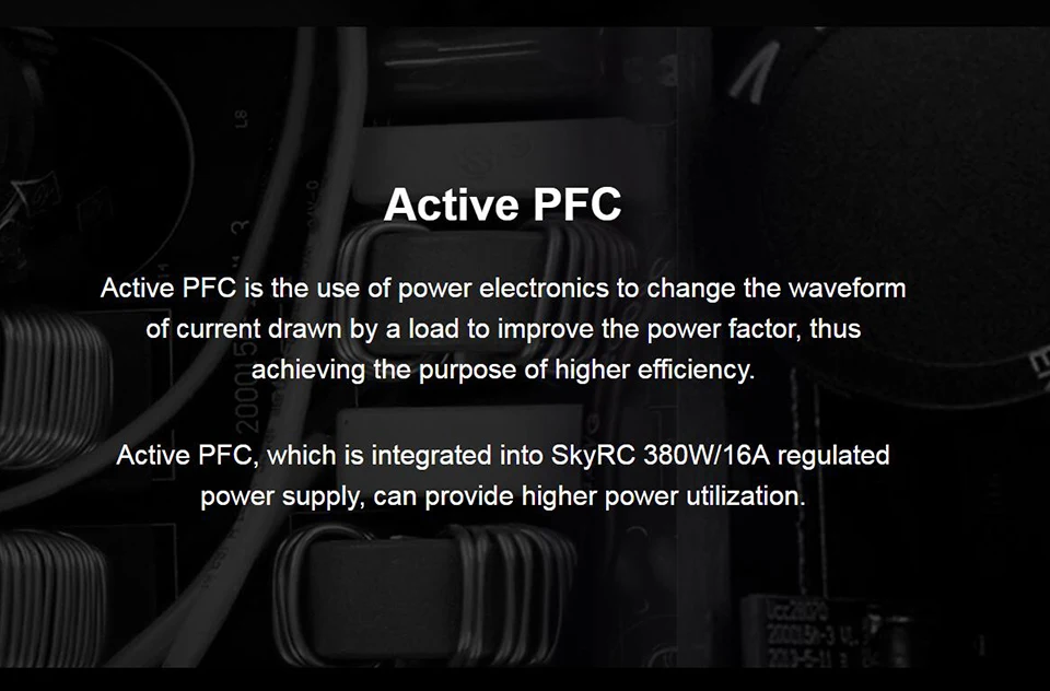 SKYRC 380W Источник питания 100-240V AC в DC 24V 16A RC адаптер питания для SKYRC B6 Nano ISDT PC-4860 BG-8S Q6 Pro DC зарядное устройство