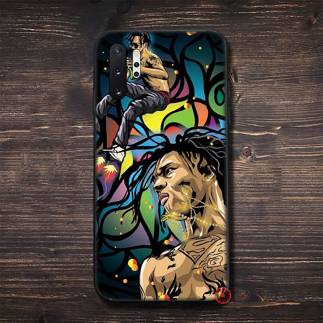 Мягкий силиконовый чехол ASAP Rocky Rapper для samsung Galaxy S10 S9 S8 Plus S10e S6 S7 Edge телефона из ТПУ |