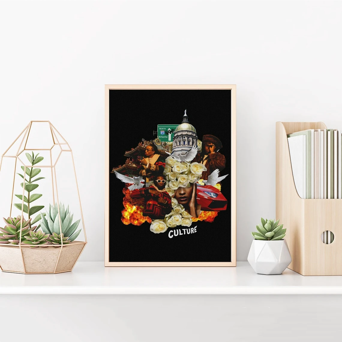 Музыкальный альбом Migos Culture постер украшение для дома настенная живопись (без