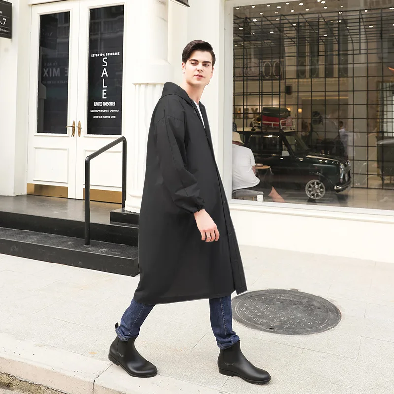 Многоразовый дождевик Женский мужское пончо непромокаемое из ЭВА пластиковый