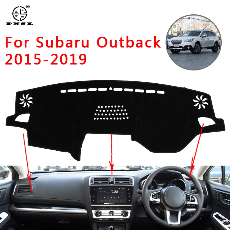 PNSL коврик для приборной панели автомобиля Subaru Outback 2015-2019 защита от солнца