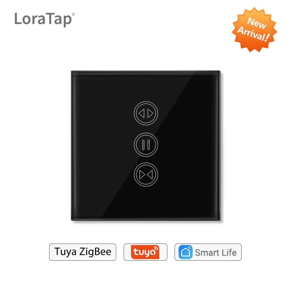 Tuya Smart Life ZigBee 3 0 штора переключатель для рольставни трубчатый двигатель Google Home Alexa
