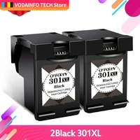 qsyrainbow 2black compatible for hp 301 xl hp301 ink cartridges hp 2510 3510 d1010 1510 2540 4500 1050 2050 2050s 3050 2150