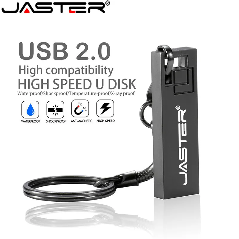 Новые металлические Нержавеющая сталь USB 2 0 флеш накопитель 64 ГБ флэш 16 Гб