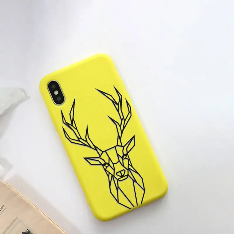 

Art Line Phone Case For IPhone 12 Pro Max 6 6s 7 8 Plus XS XR 12mini Se 2020 Iphone 11 Pro Max Candy Case