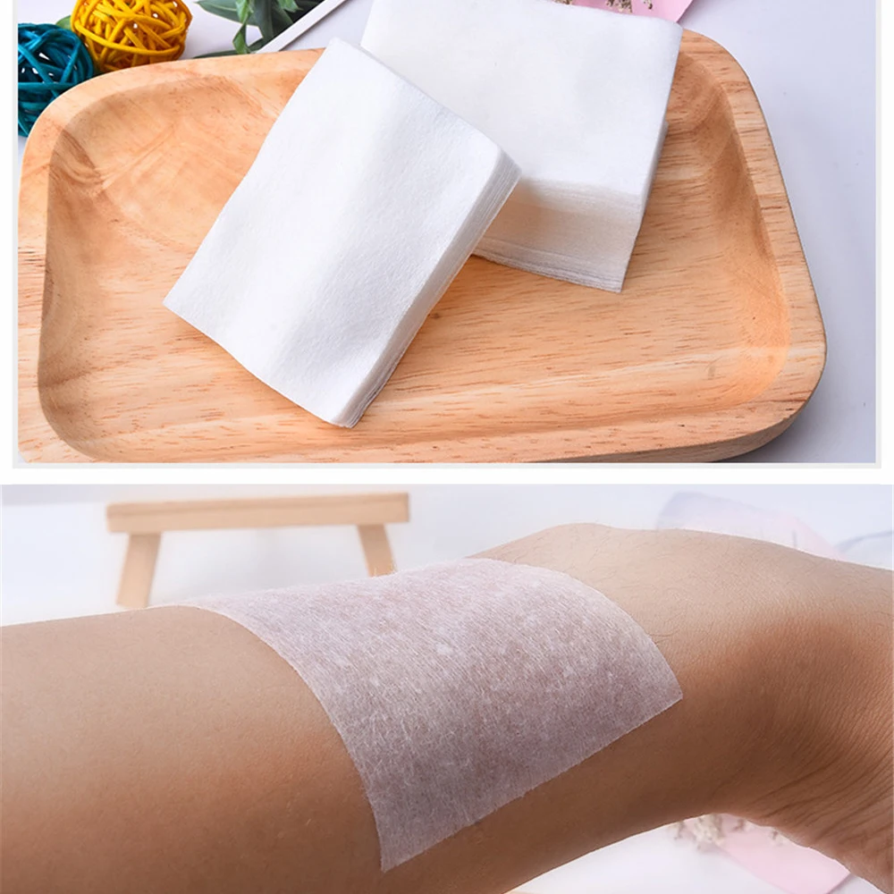 100 шт. органические хлопковые накладки для лица в Корейском стиле Очищение