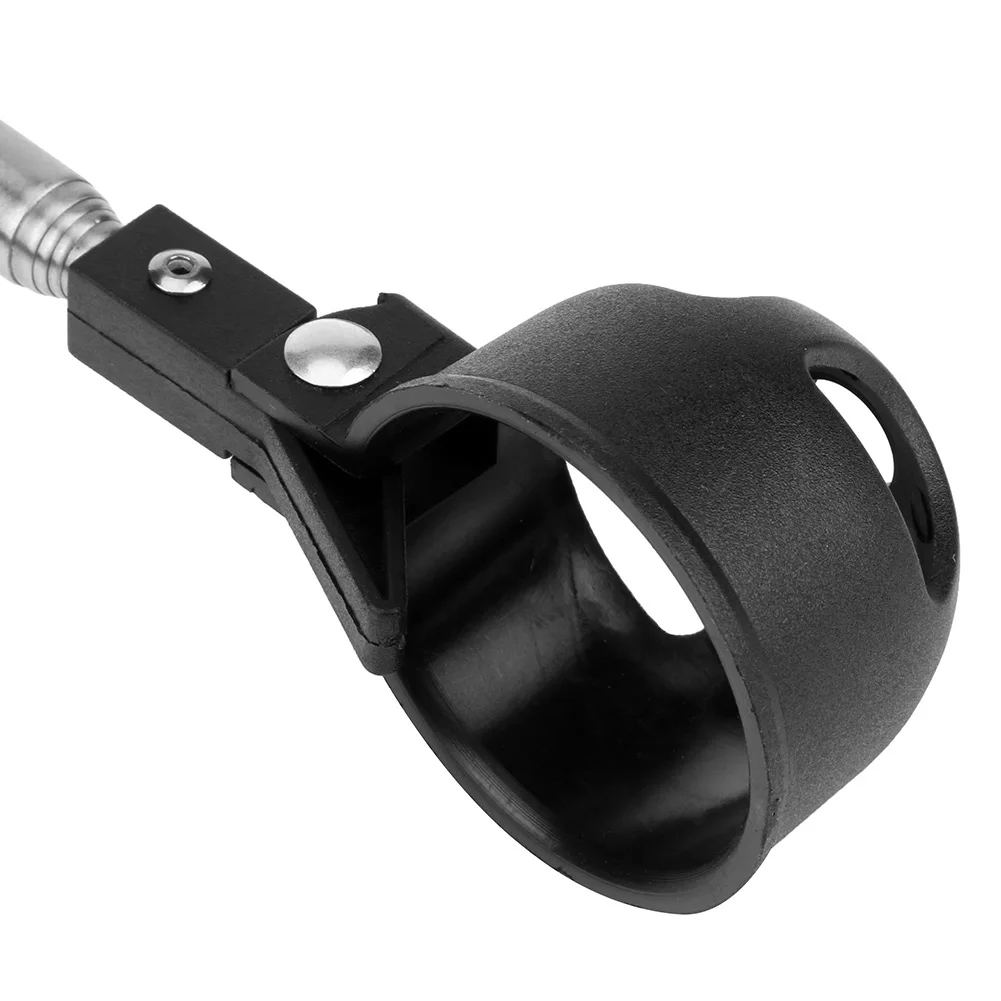 

8 Sections Extandable Golf Ball Retriever Picker Stainless Steel Catcher Easy Storage Holder with Shaft Scoop Base