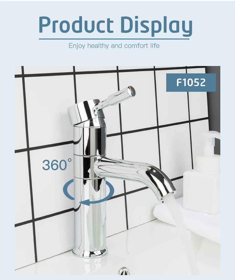 FRAP Basin Faucets 360 rotation chrome sink faucet bathroom basin tap water mixer faucet tap basin mixer for bathroom tapware