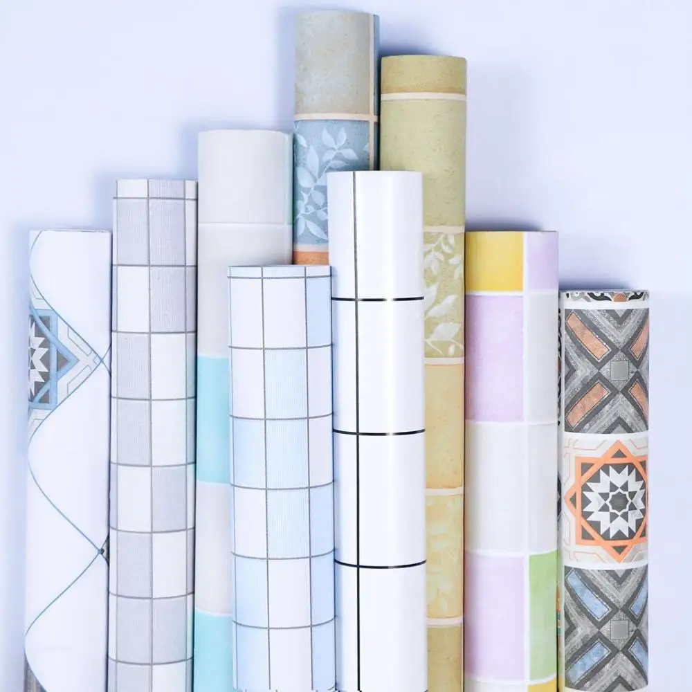 

Kitchen oil-proof stickers self-adhesive small lattice brick pattern waterproof tile stove cabinet renovation stickers