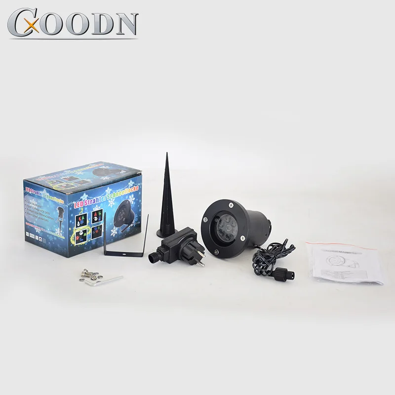Светодиодный проектор gobo, светодиодный проектор, водонепроницаемый, ландшафтное декоративное освещение для праздника, Нового года, Рождества, вечерние