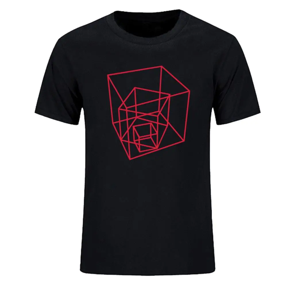 

men Short Geometric Art The Funny O-Neck tshirt printing t shirts Tops t shirt for clothing