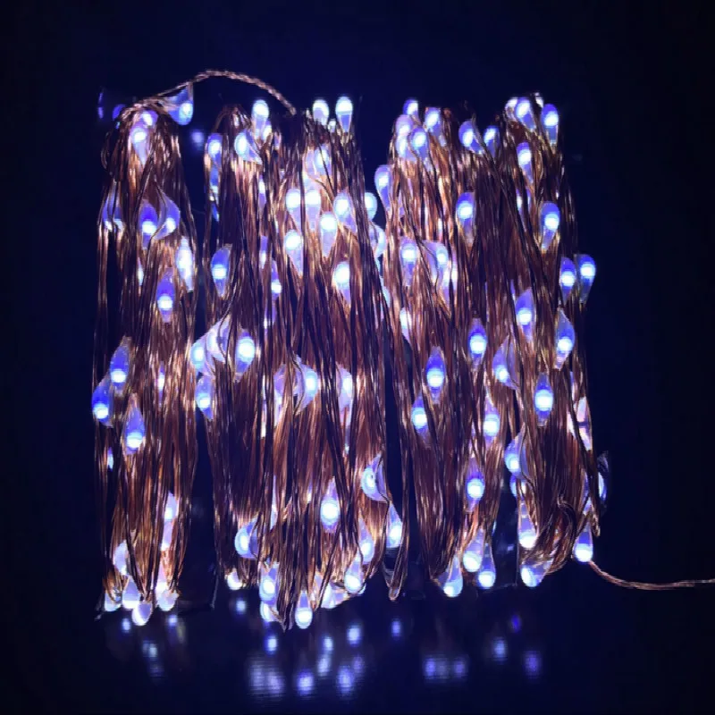 Светодиодная гирлянда из медной проволоки 500 светодиодов футов/50 м|fairy lights|light for