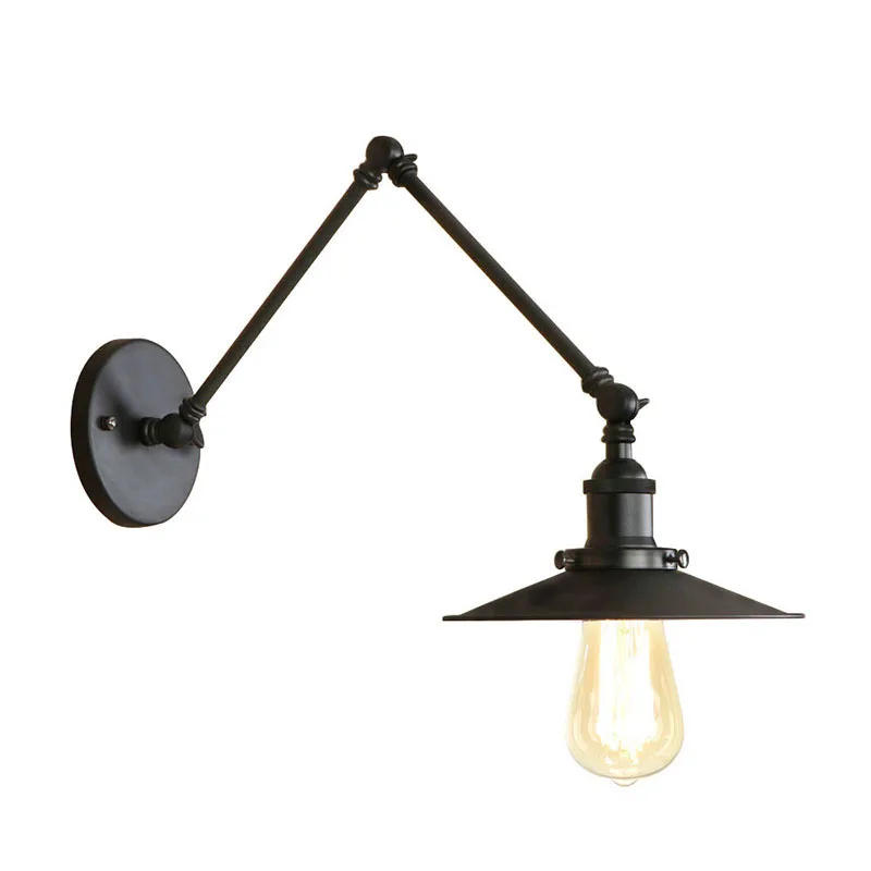 Промышленная Ретро прикроватная лампа для гостиной американская спальня