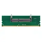 DDR3 ноутбук SODIMM на рабочий стол DIMM адаптер ОЗУ расширения карты ПК Разъем для карты памяти карта 204-Pin Интерфейс