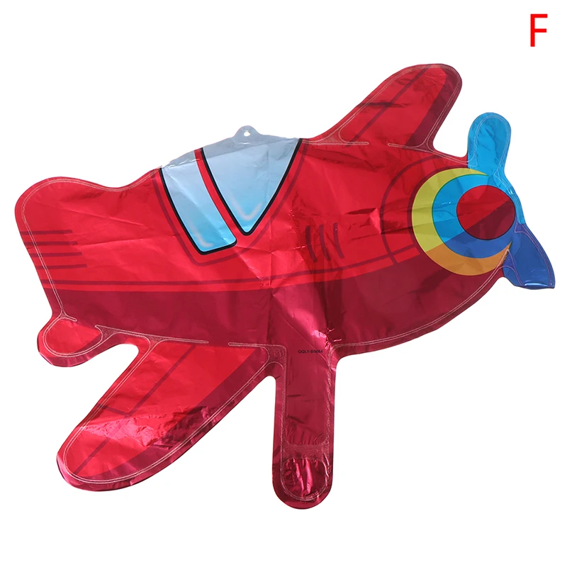 DIY Мультяшные автомобильные воздушные шары пожарная машина поезд фольгированный