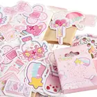 Мультфильмы наклейки в коробках 46 единиц девушка поколения серия креативная ручной учетной записи украшения Материал фото Стикеры для альбомов