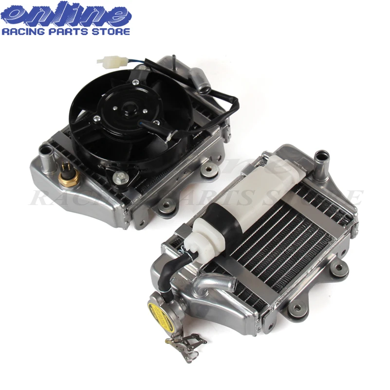 

150cc 200cc 250cc zongshen loncin lifan motorcycle water cooled engine radiator xmotos apollo water box with fan accessories