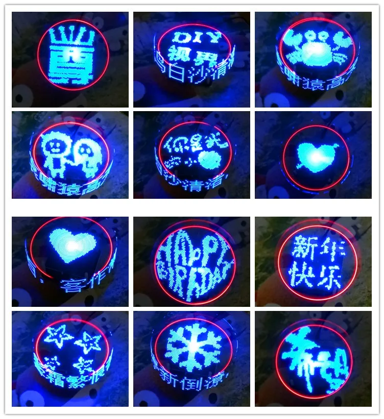 Набор вращающихся светодиодов для самостоятельной сборки набор обучения сварке