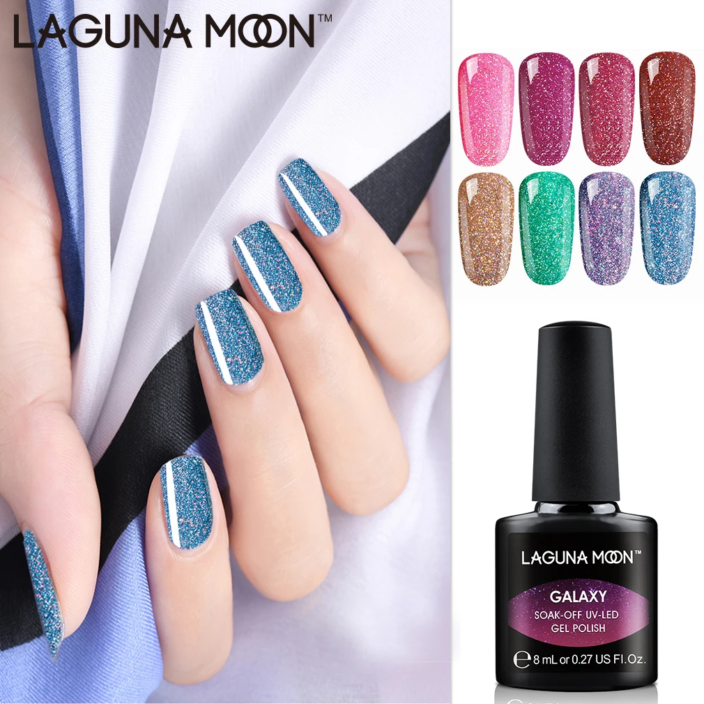 На Instagram 8 мл с сияющими блестками Неон УФ-гель для ногтей Гель-лак био-Гели Soak Off УФ