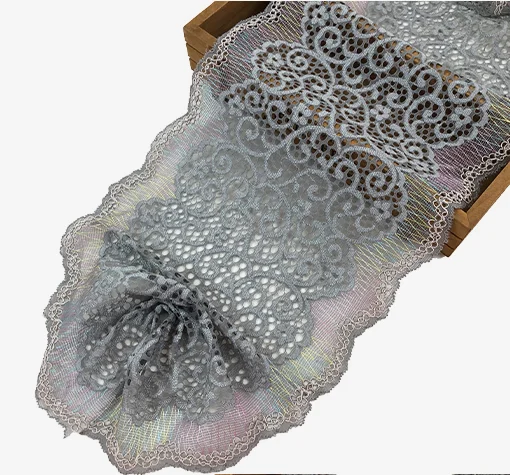 Эластичная кружевная отделка для волос 19 см 1 метр | Дом и сад