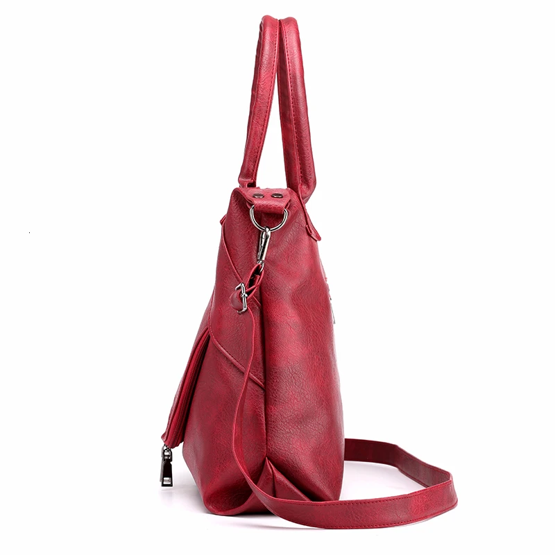 Женские кожаные сумки высокое качество 2019 с верхними ручками винтажные ручные