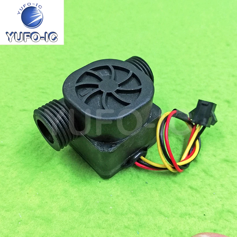 Датчик расхода воды 4 G1/2 Интерфейсный диспенсер для водонагревателя расходомер