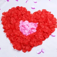 100pcs artificial flower rose petal fake petals for wedding decoration simulation valentine supplies home party decor