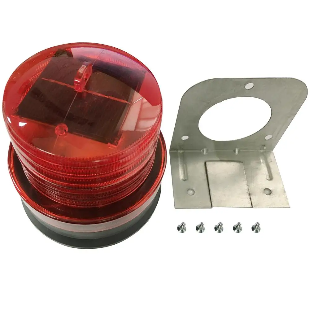 Светодиодный Предупреждение светильник для автомобиля солнечный стробоскоп