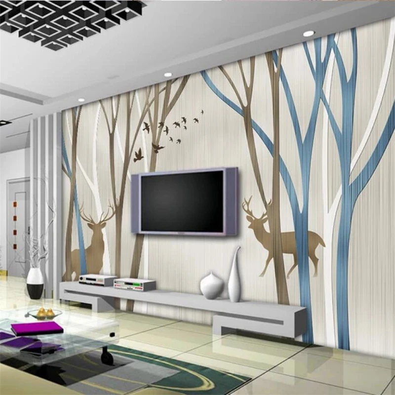 Обои на заказ для портретной съемки 3D ностальгические абстрактные Ручная