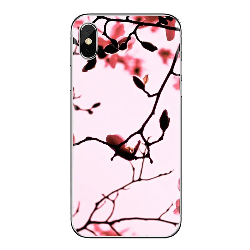 For Xiaomi Redmi 4 3 3S Pro Mi3 Mi4 Mi4i Mi4C Mi5 Mi5S Mi Max Note 2 sweet magnolia flower Soft Transparent Shell Covers |