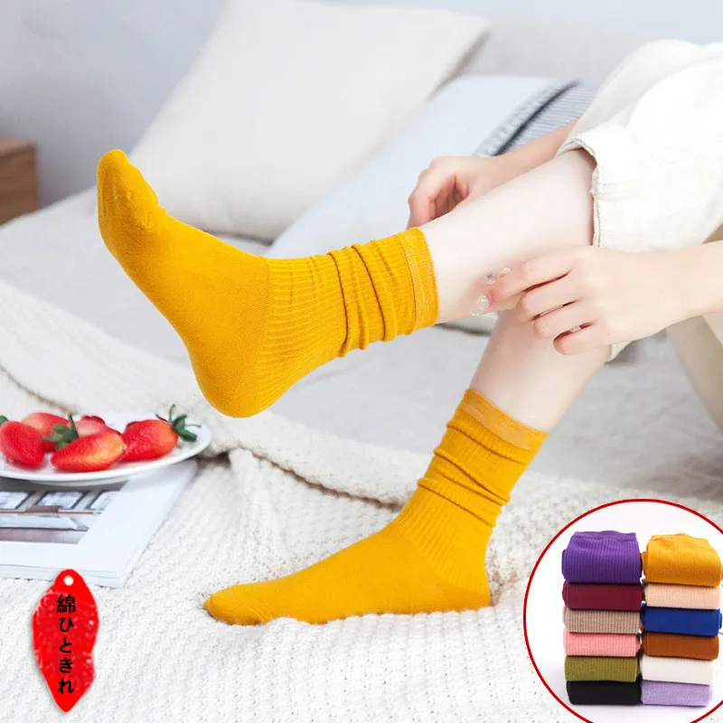 1 пара новых зимних плотных теплых шерстяных махровых носков для девочек