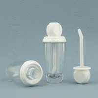 30pieces 50pcs 10ml lip gloss tubes empty lip gloss containers clear lip balm bottle with rubber stoppers
