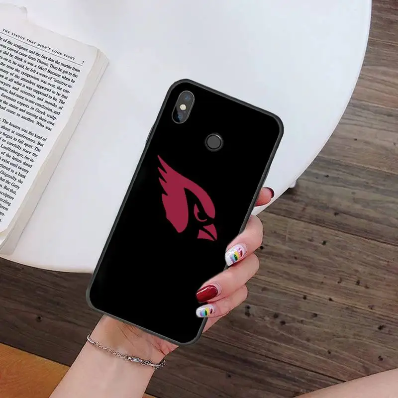 

Arizona Cardinals rugby phone case for Xiaomi Redmi 7 9t 9se k20 mi8 max3 lite 9 note 8 9s 10 pro Soft Silicone Shell Funda